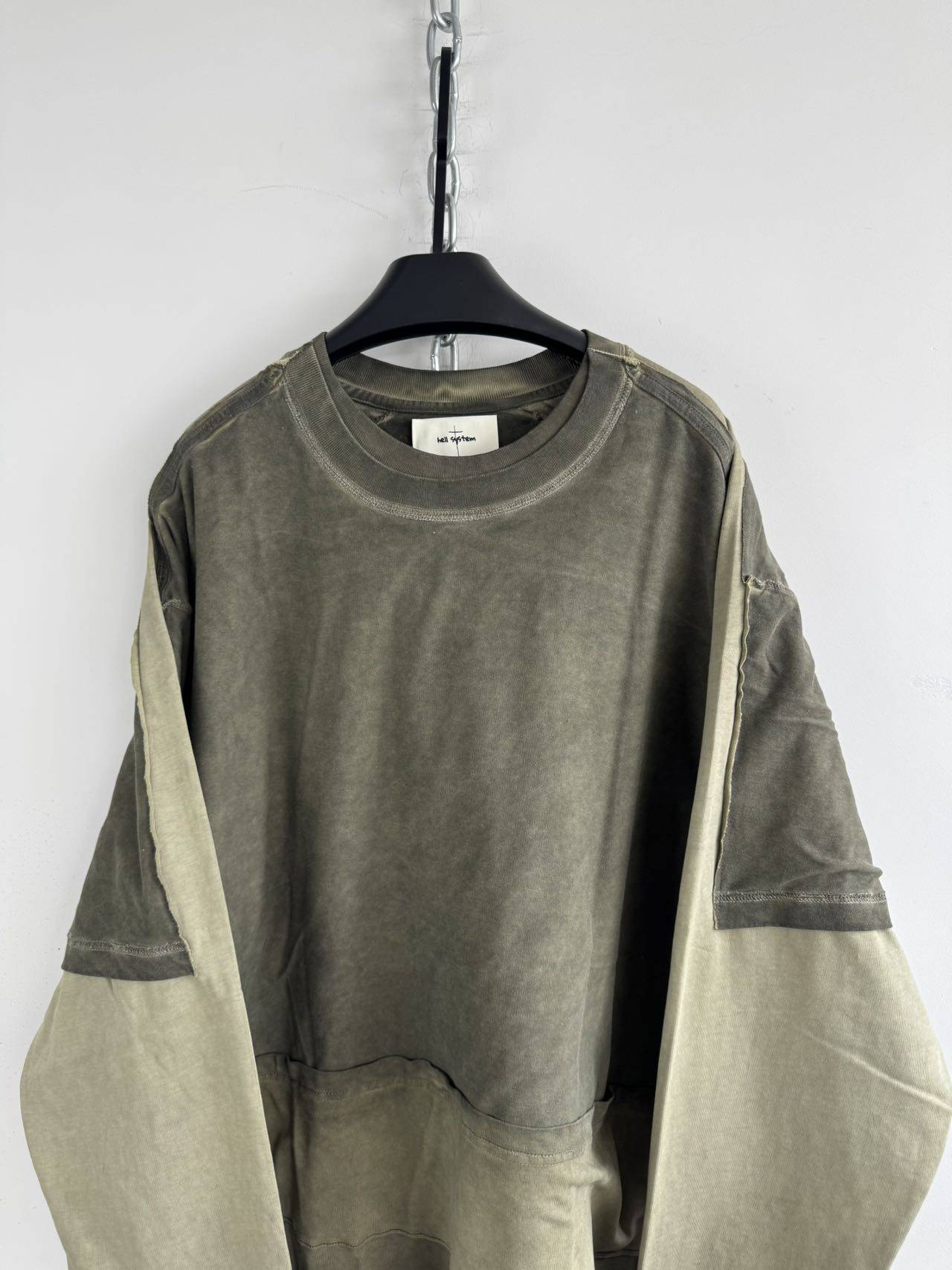 Double-Layer Patchwork T-Shirt