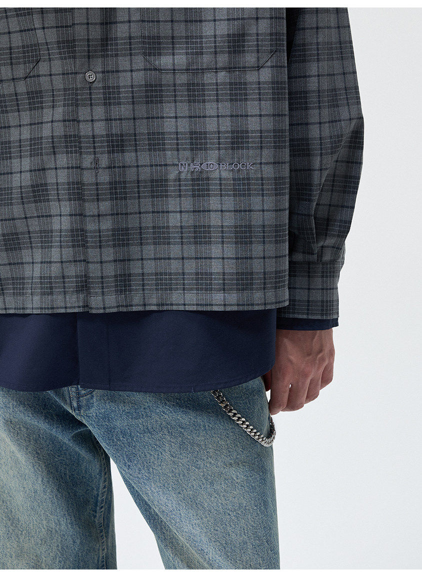 Casual Shirt with Large Patch Pockets