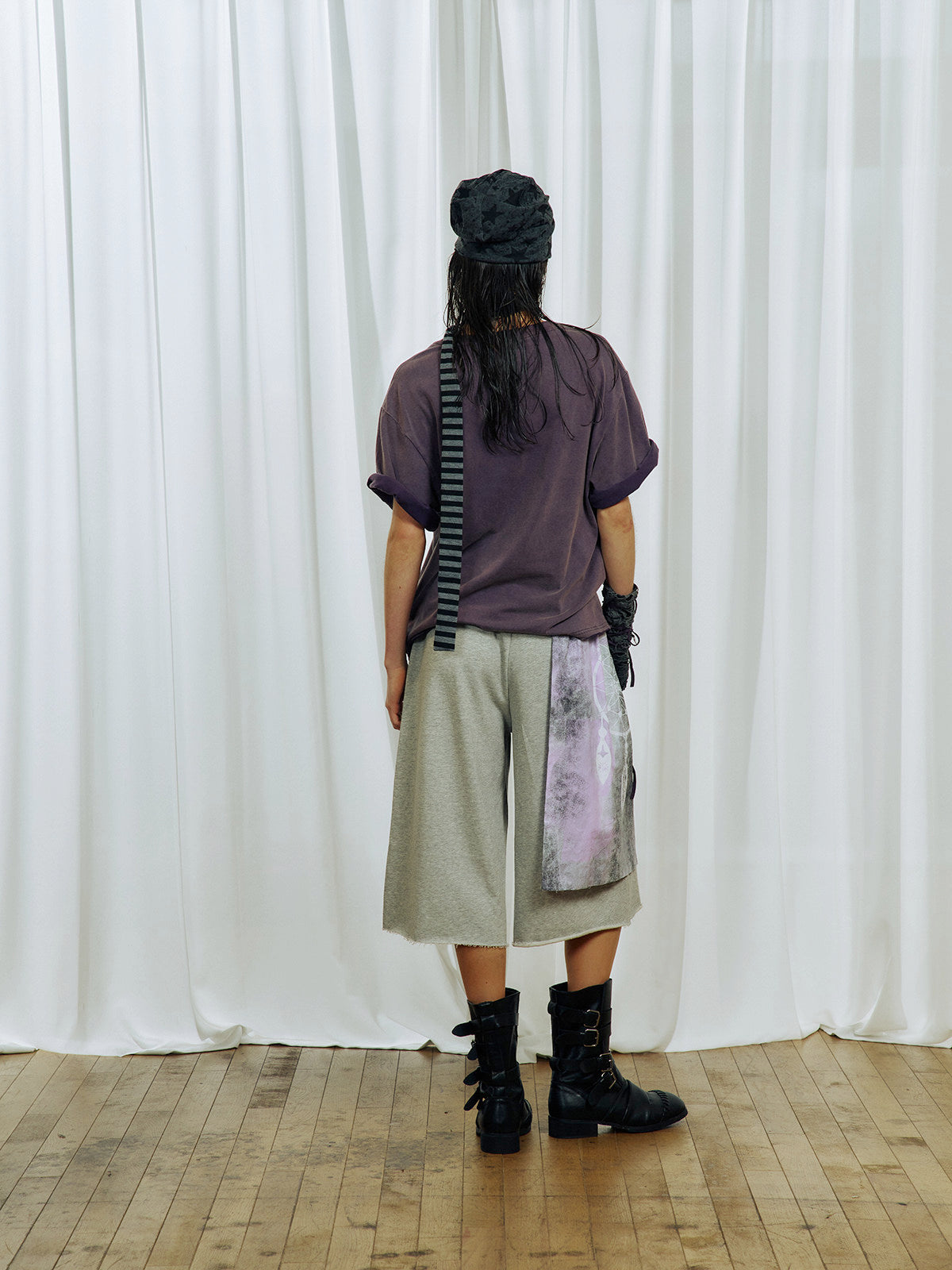 Drawstring Waist Shorts