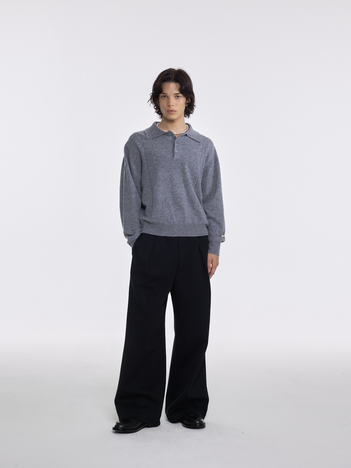 Basic small-label sweatpants