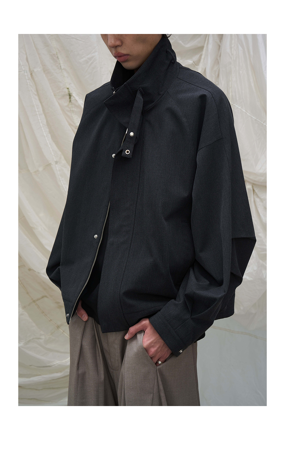 Retro Silhouette Casual Jacket