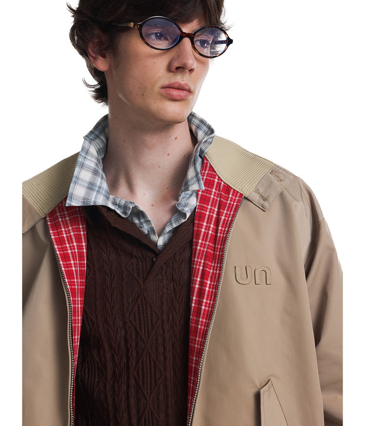 Reversible waterproof jacket