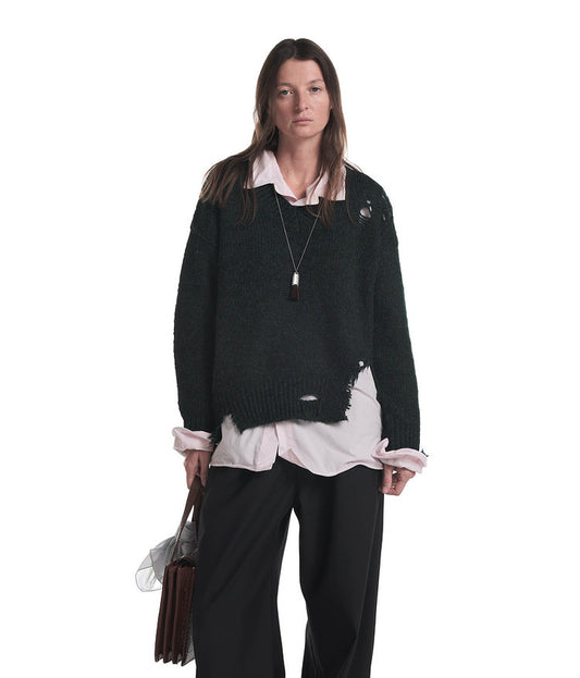 Ripped Design Sweater