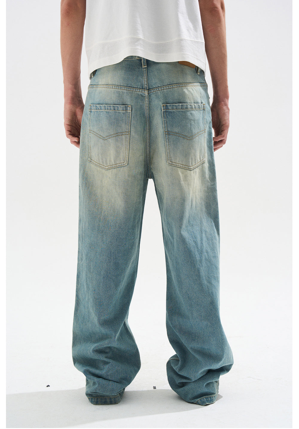 Whisker Wash Jeans