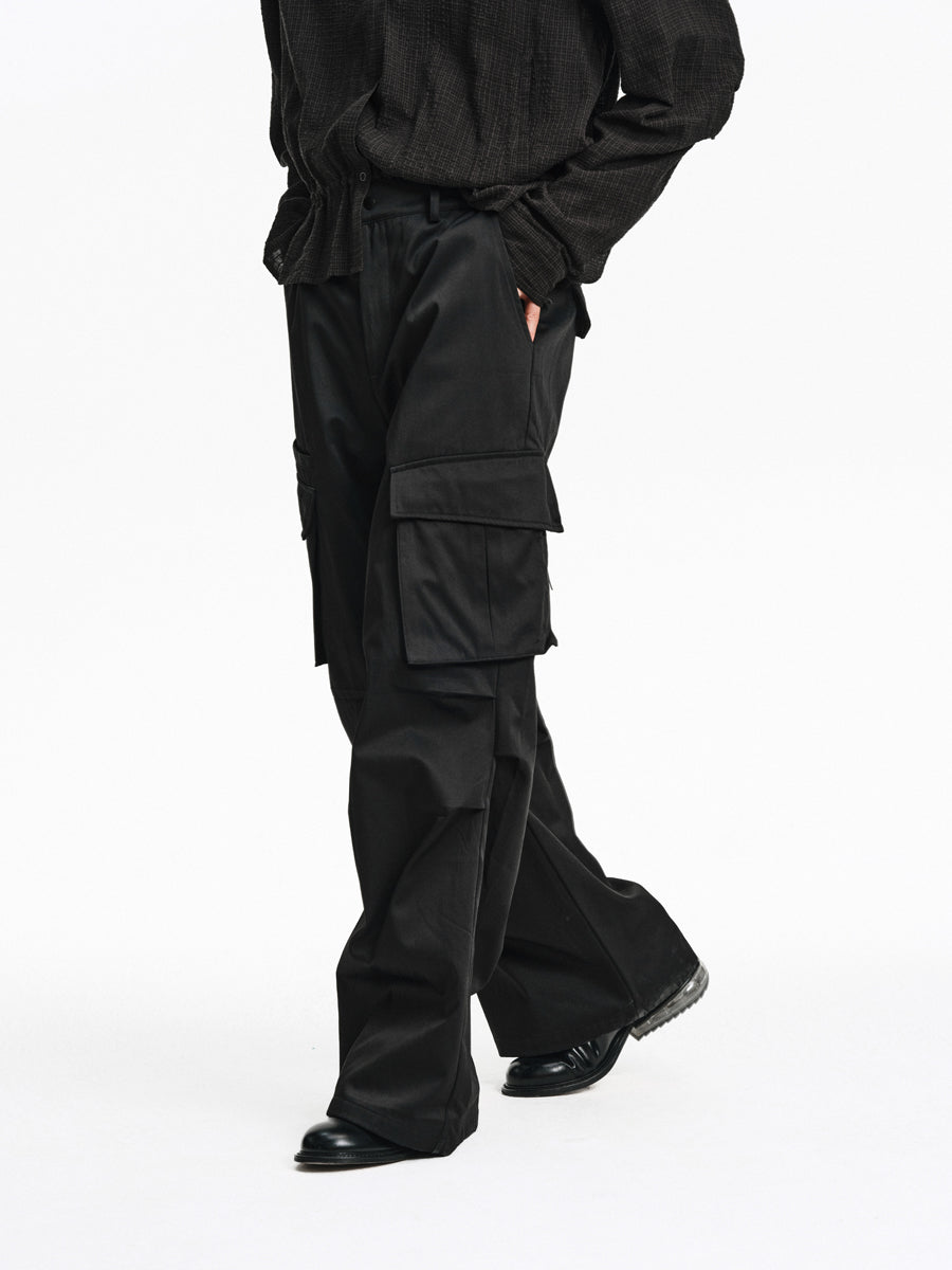 Multi-Pocket Casual Pants