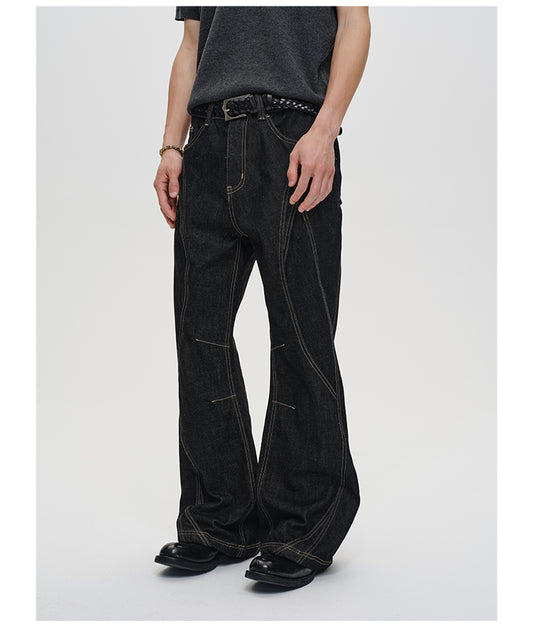 Loose Straight Cut Original Denim Pants