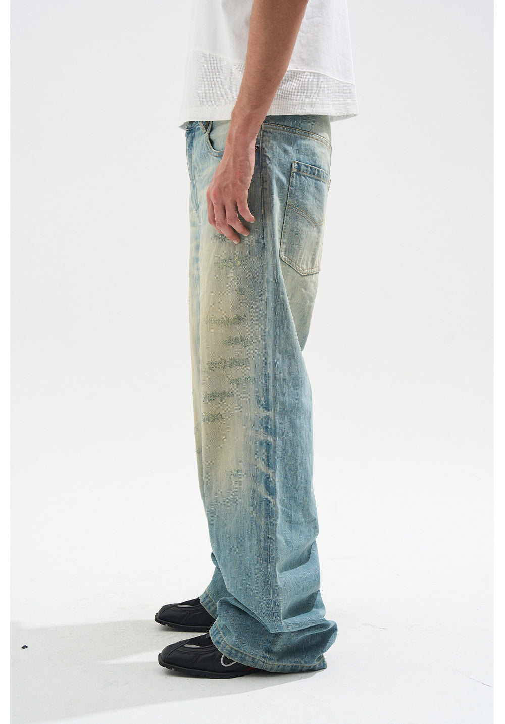 Whisker Wash Jeans