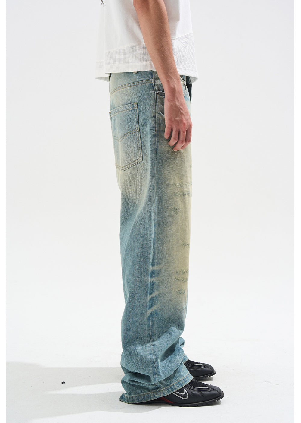 Whisker Wash Jeans