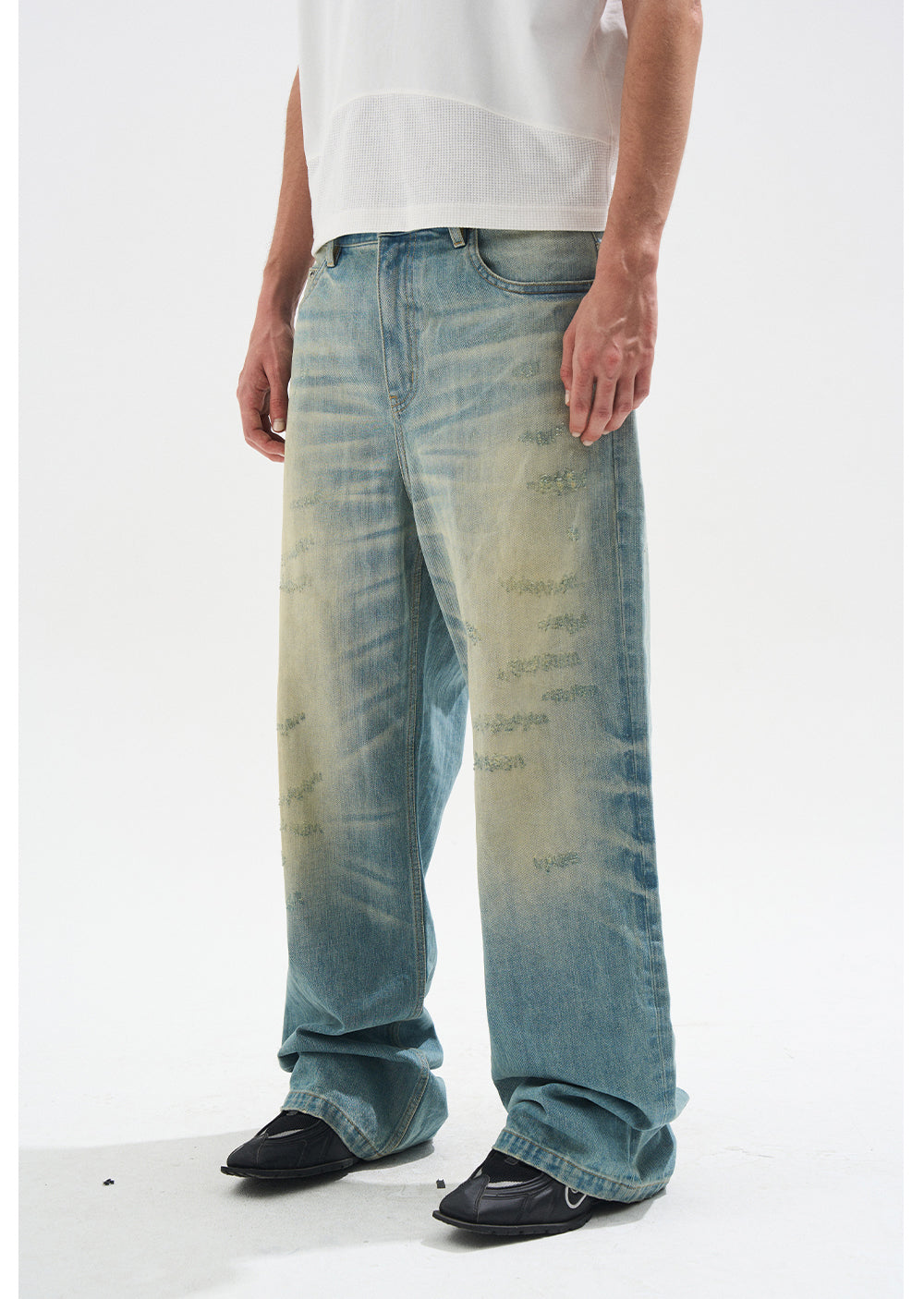 Whisker Wash Jeans
