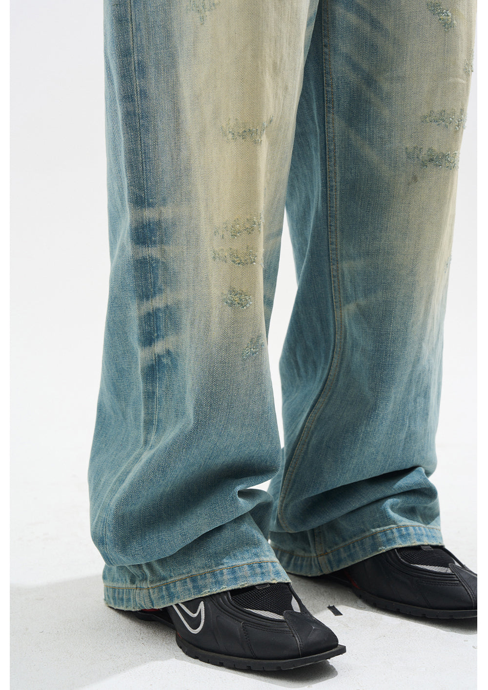 Whisker Wash Jeans
