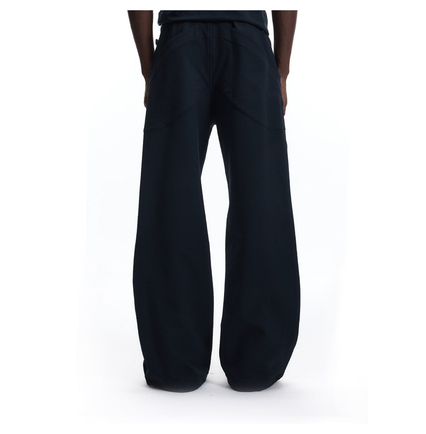 3D-Cut A-Line Casual Pants