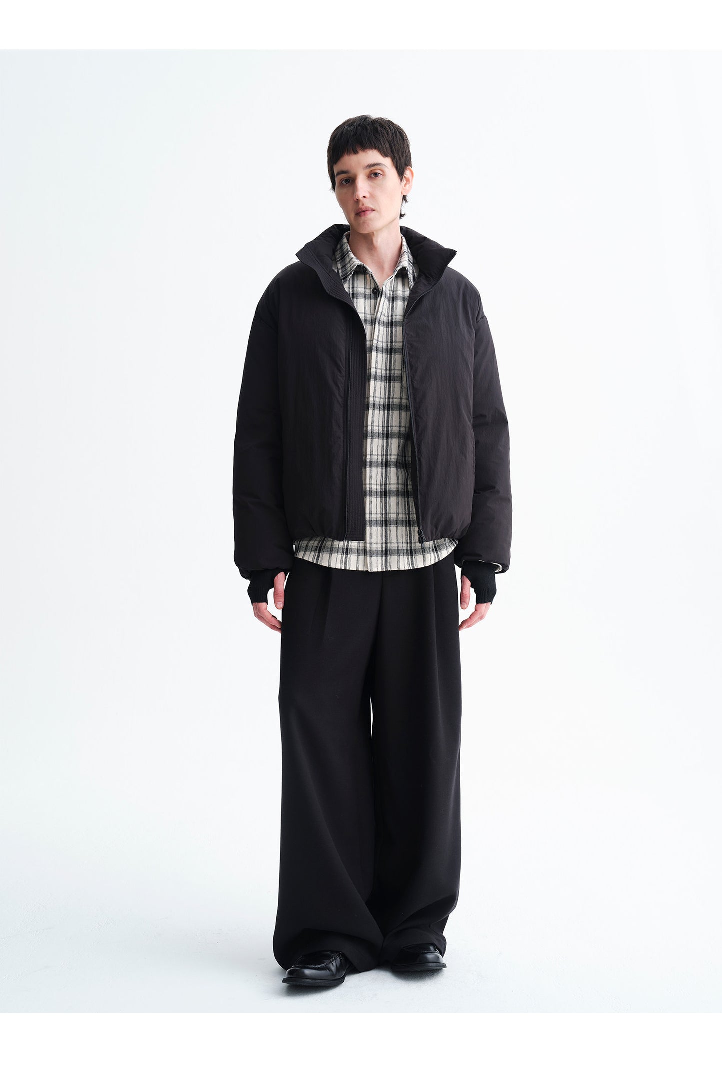 Stand Collar Warm Cotton Jacket