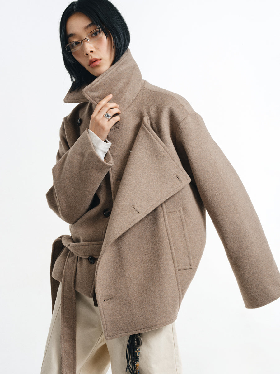 Sheep Wool Overcoat