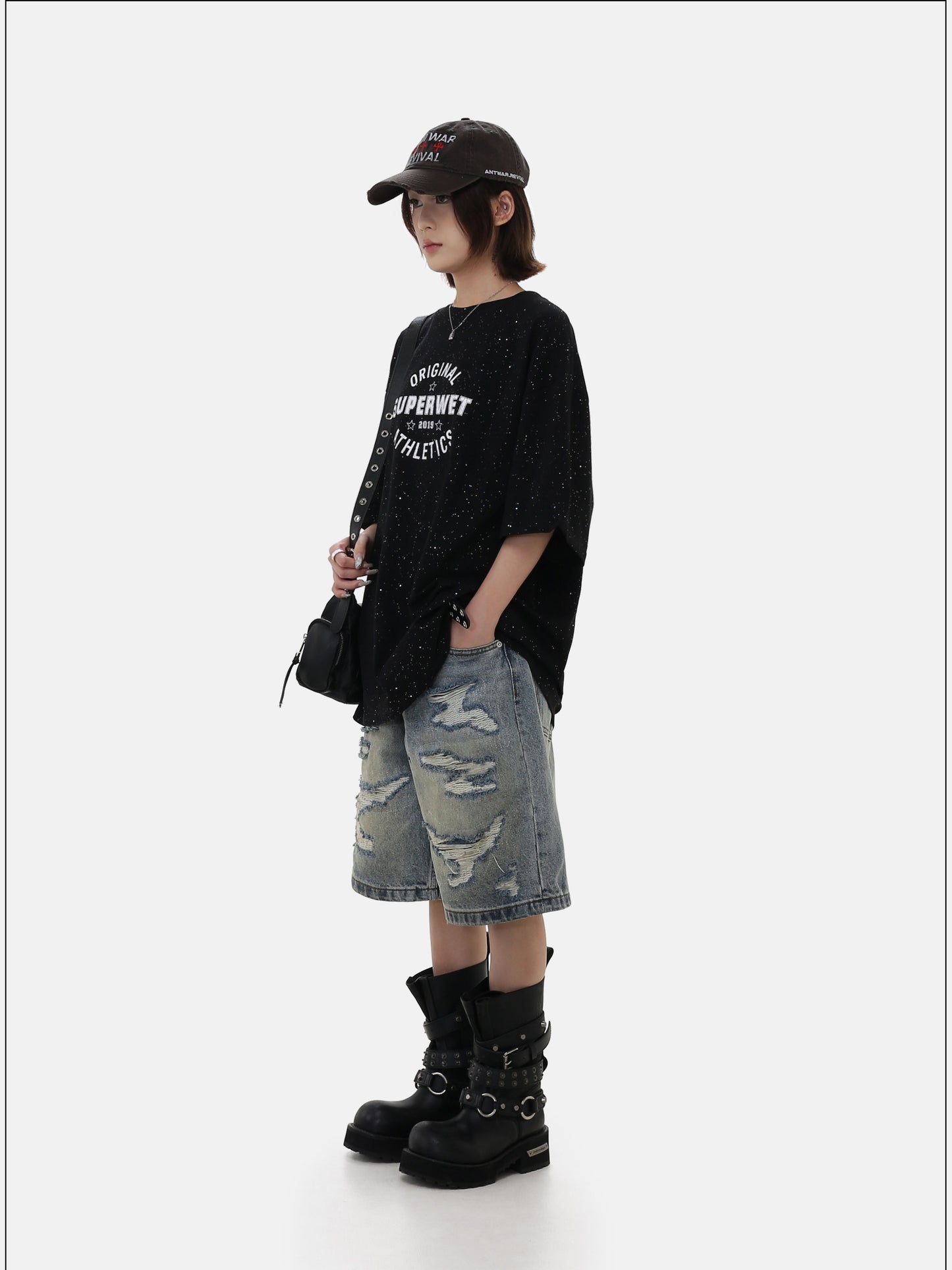 Casual Sequin-Print T-Shirt