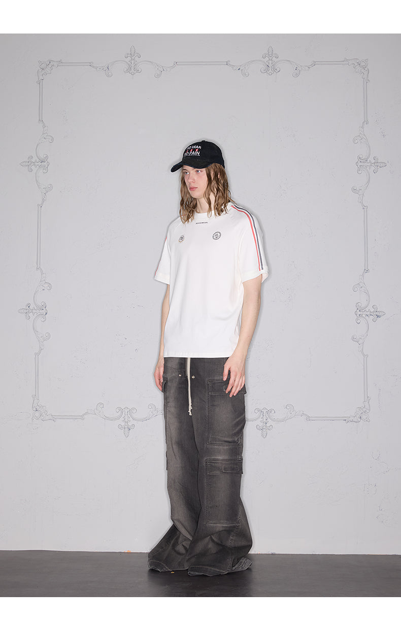 Sports Style Print T-Shirt