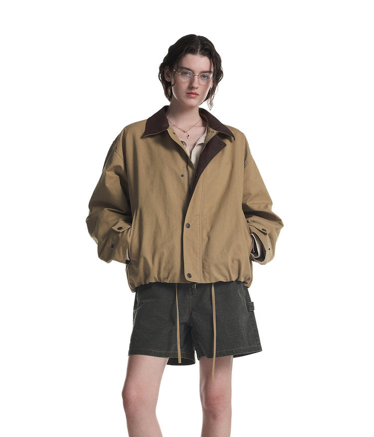 Drawstring Casual Jacket