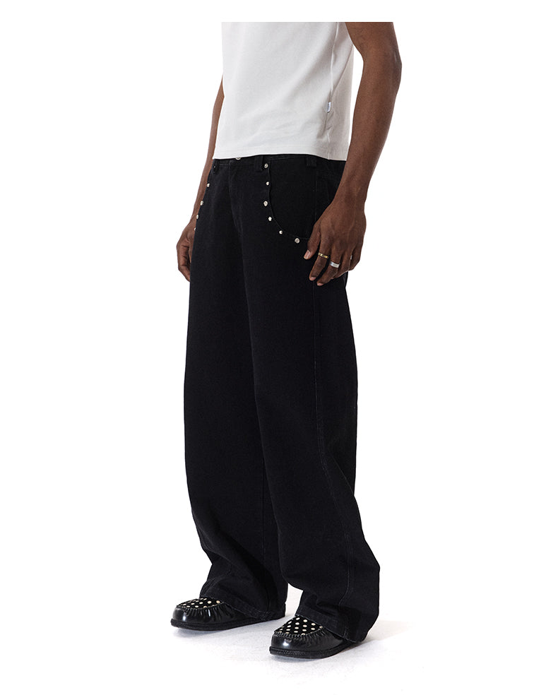 Street Casual Loose Denim