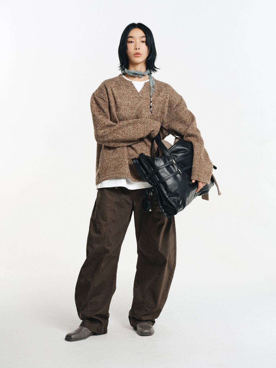 Twill Cotton Casual Cargo Pants