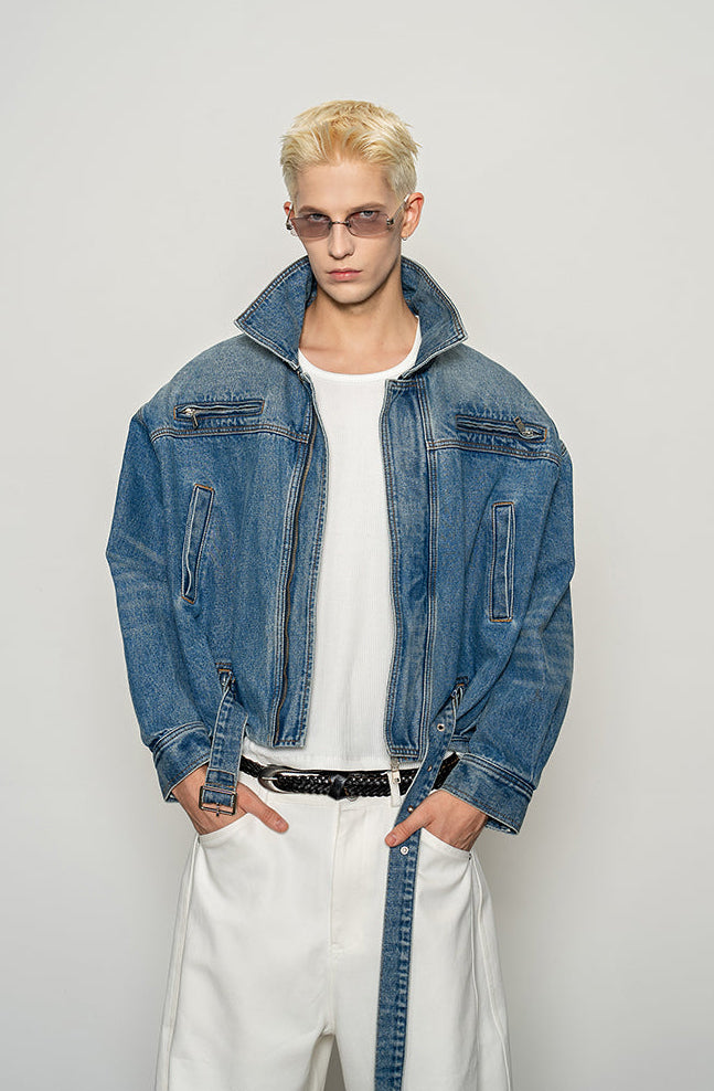 Retro-Wash Denim Jacket