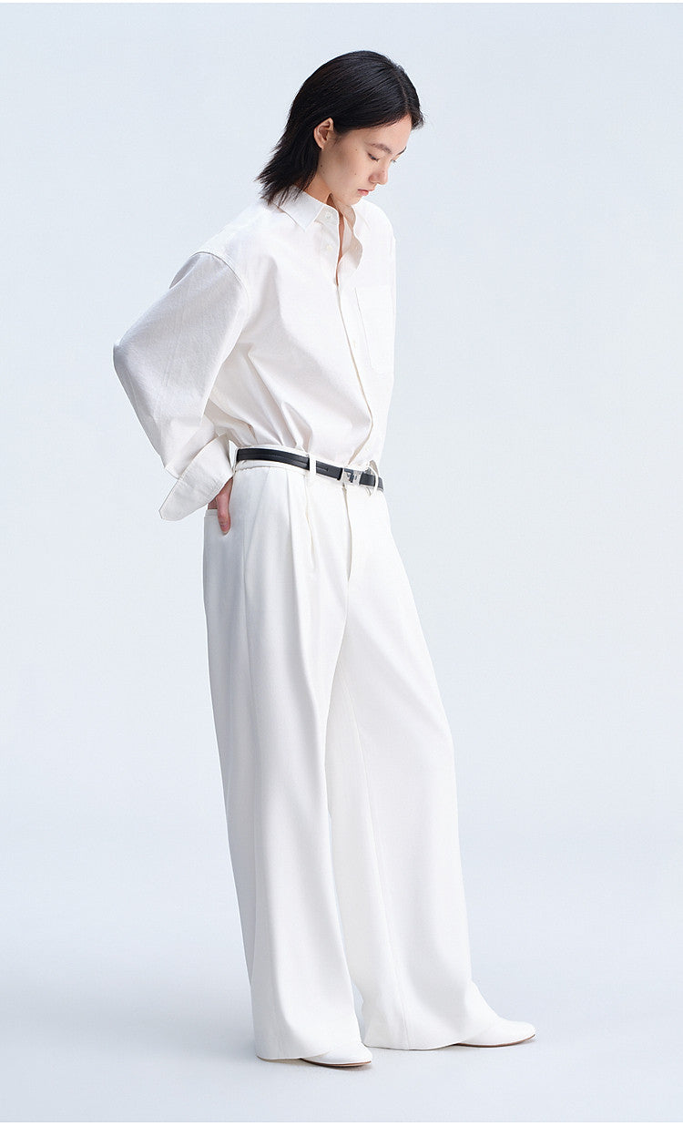 Casual Shirt with a Boxy Silhouette