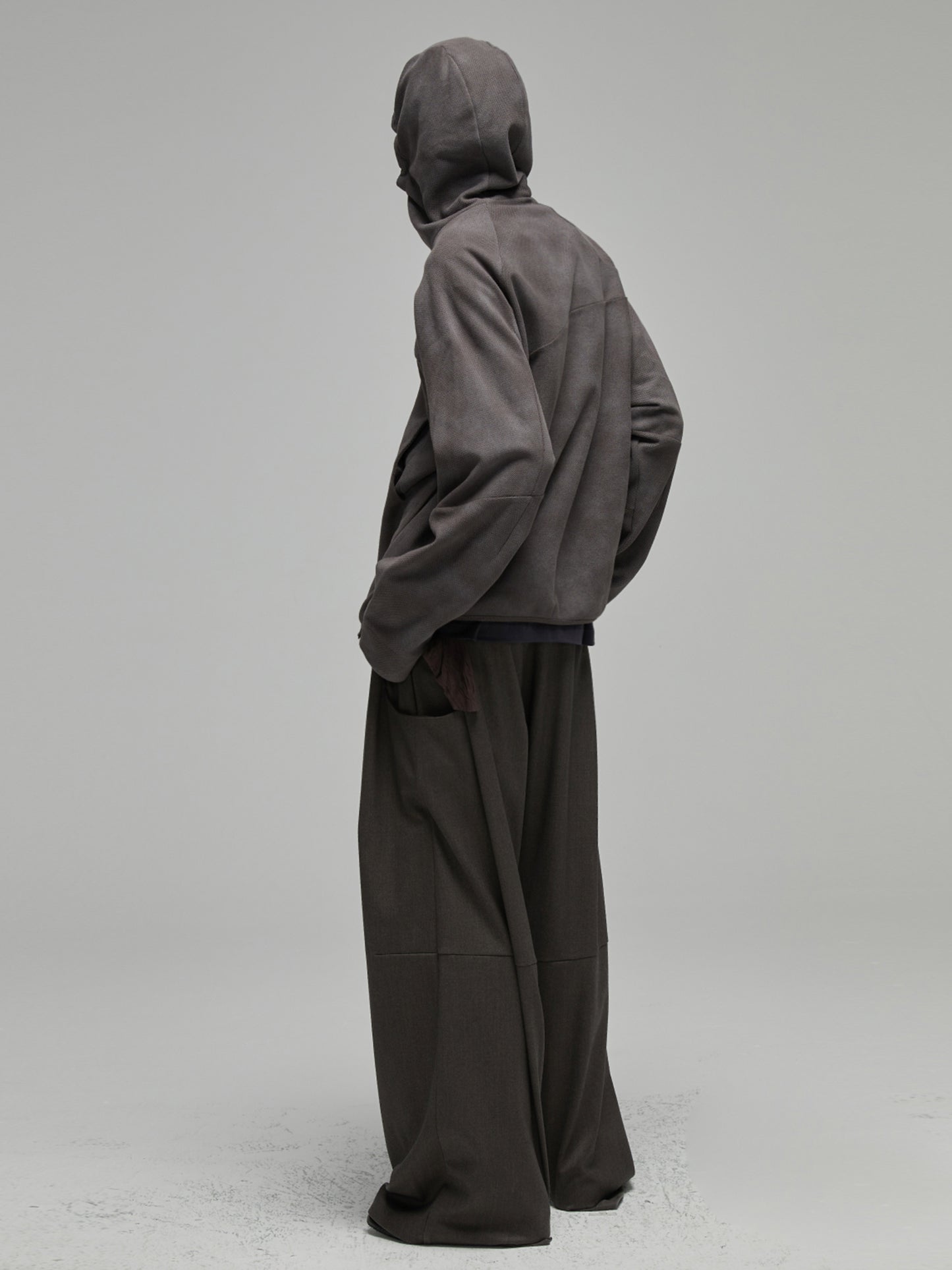 Multi-pleated Casual Pants