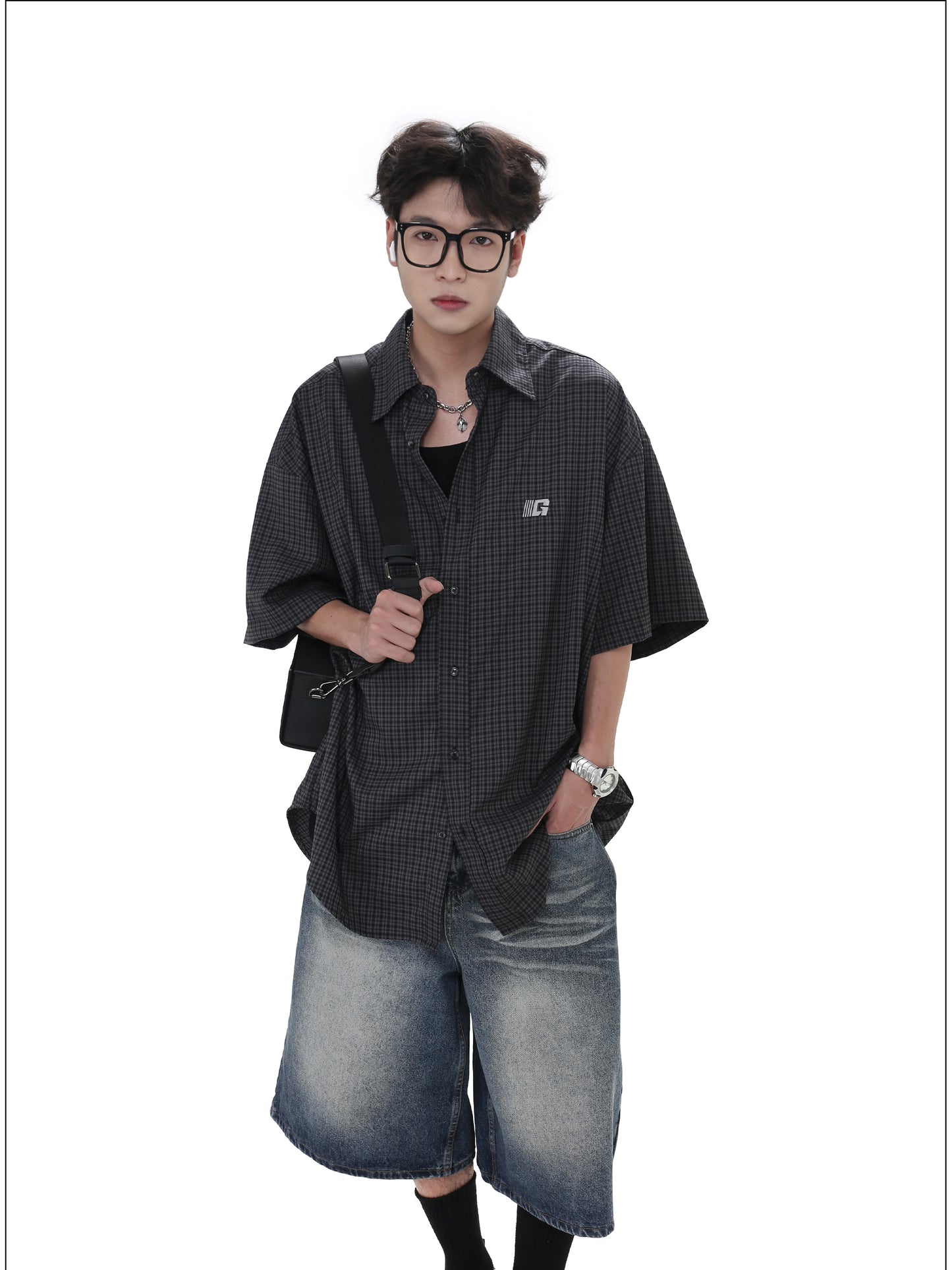 Loose casual drape shirt