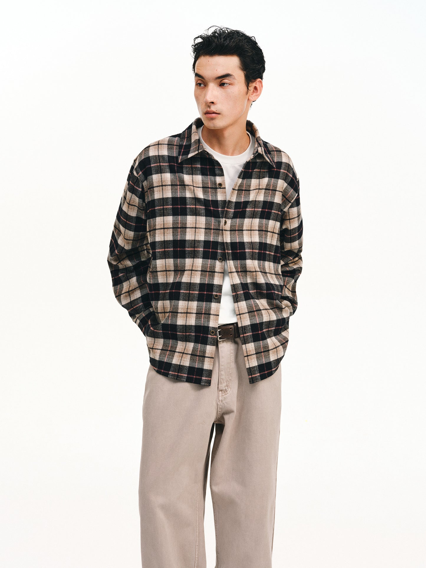 Yarn-dyed Flannel Check Shirt