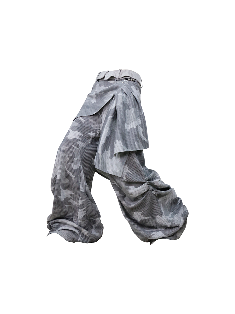 Ruffled Balloon Sweatpants