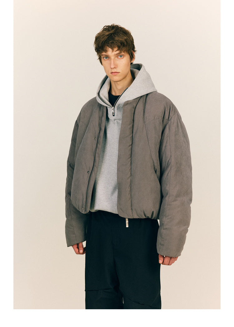 Raised quilted jacket