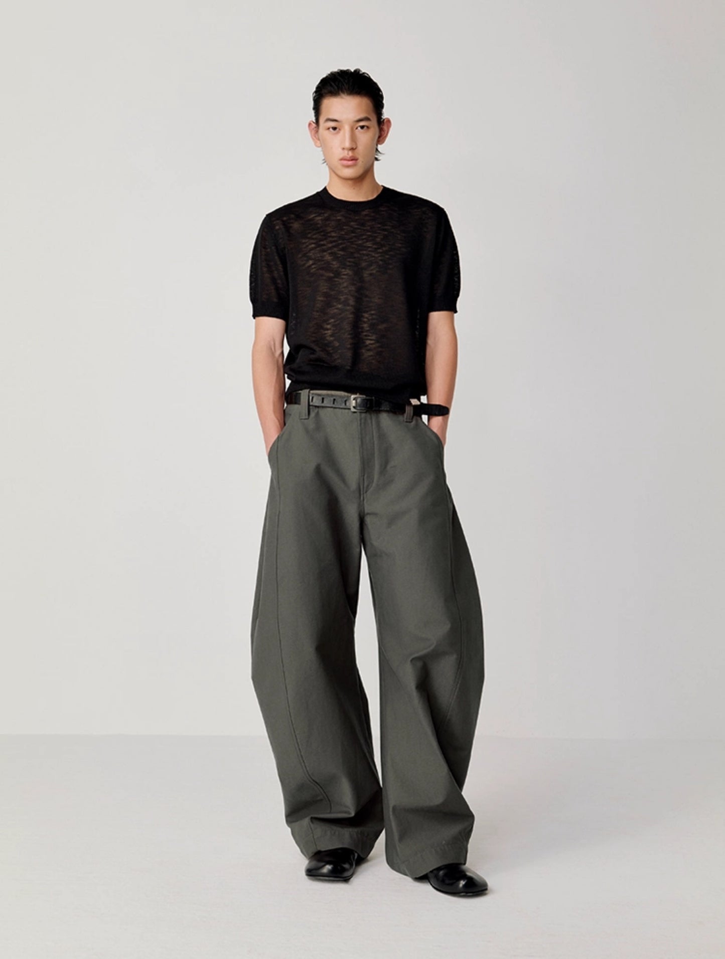 Vintage Cotton Casual Pants