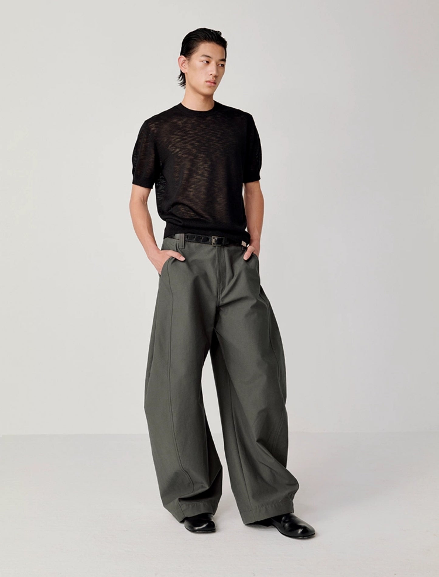 Vintage Cotton Casual Pants