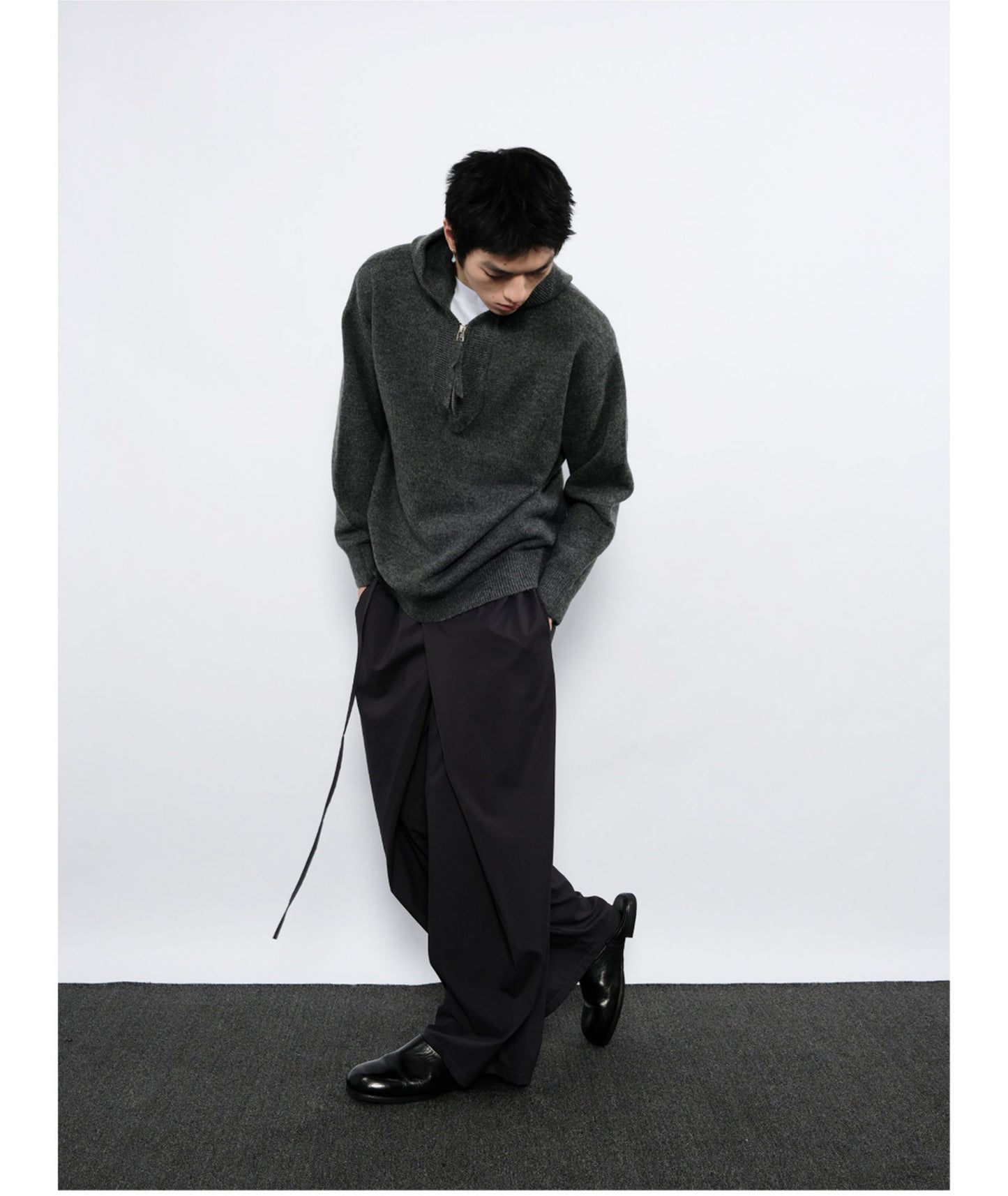 Hooded Pullover Sweater