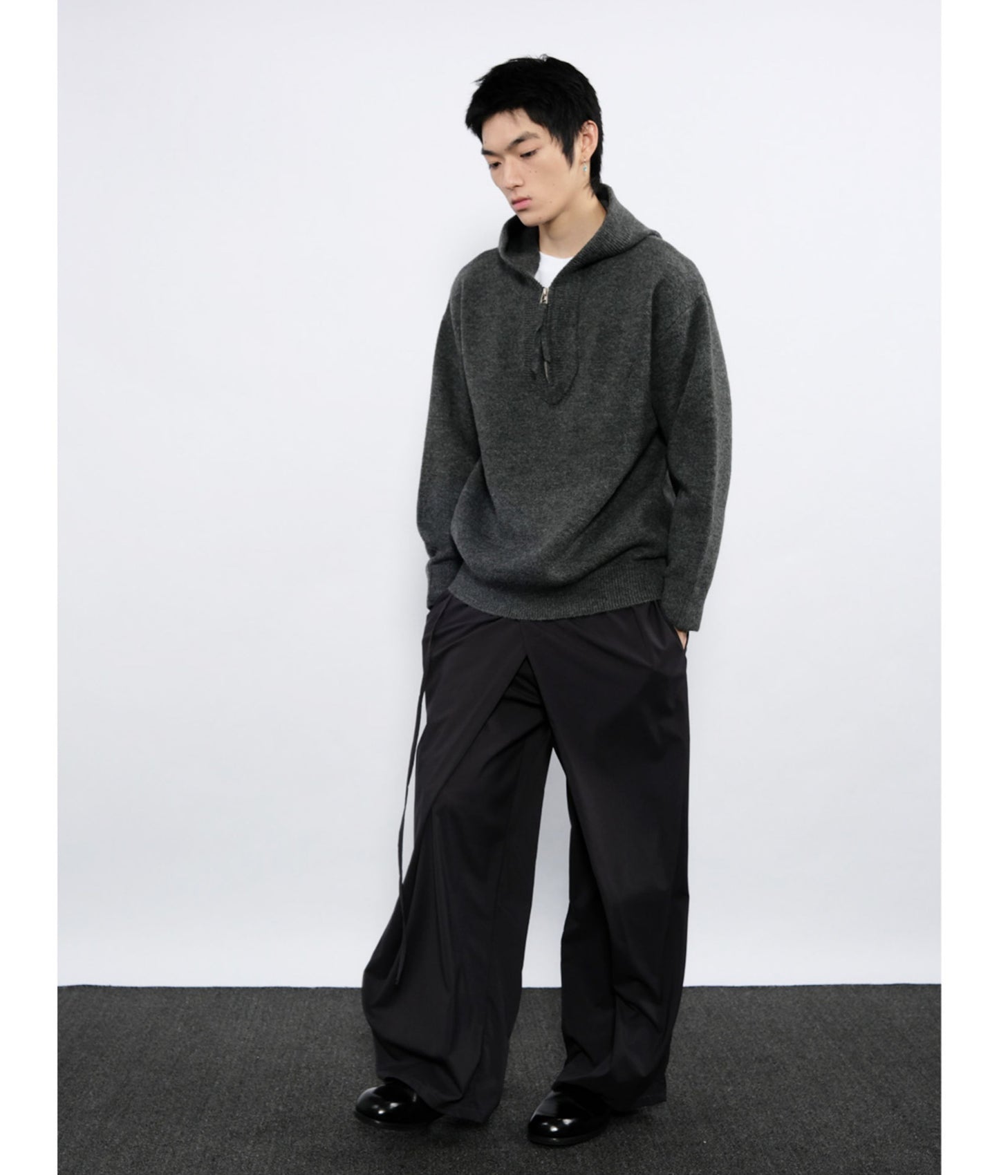 Hooded Pullover Sweater