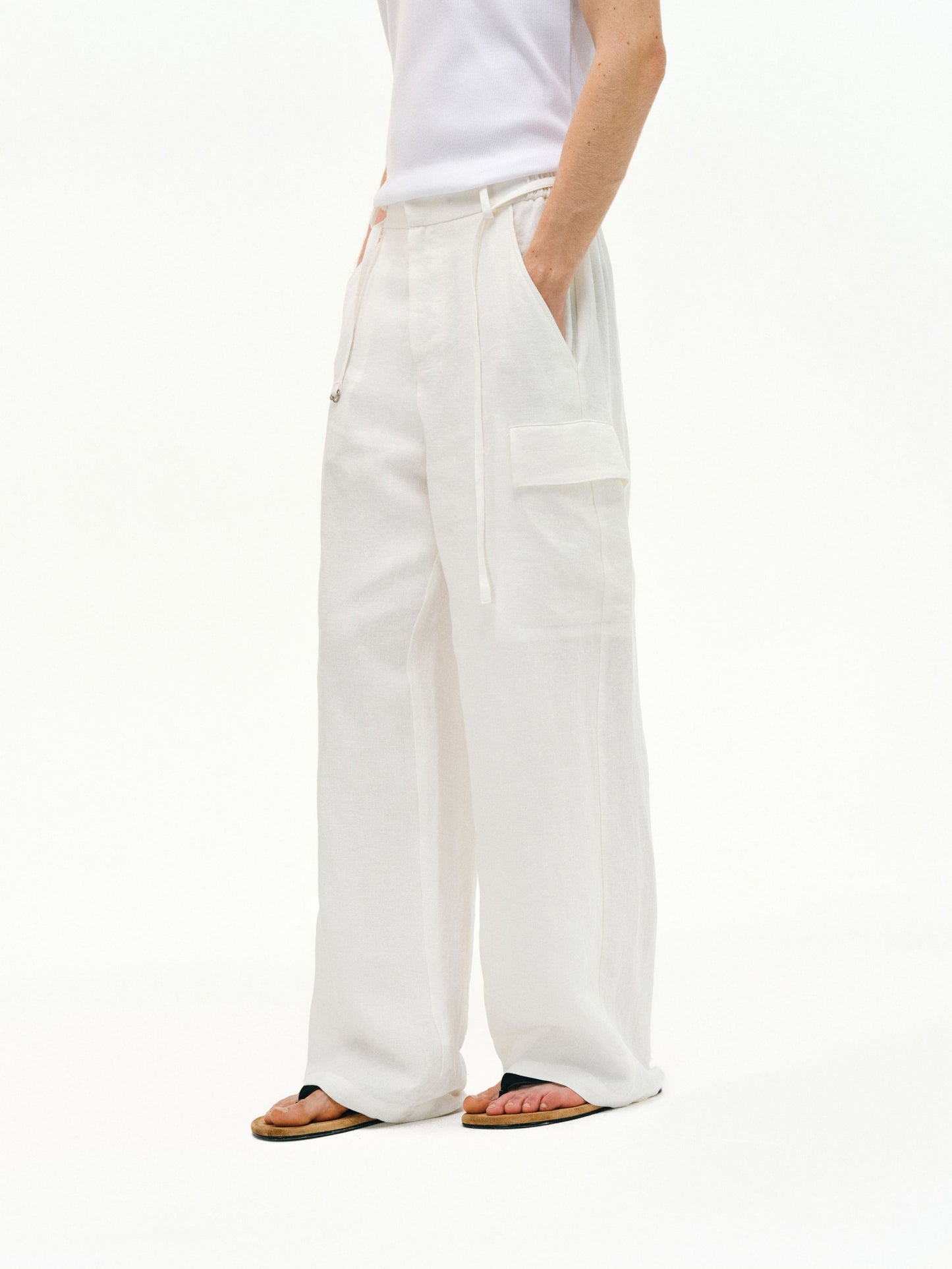 Linen Work Pants