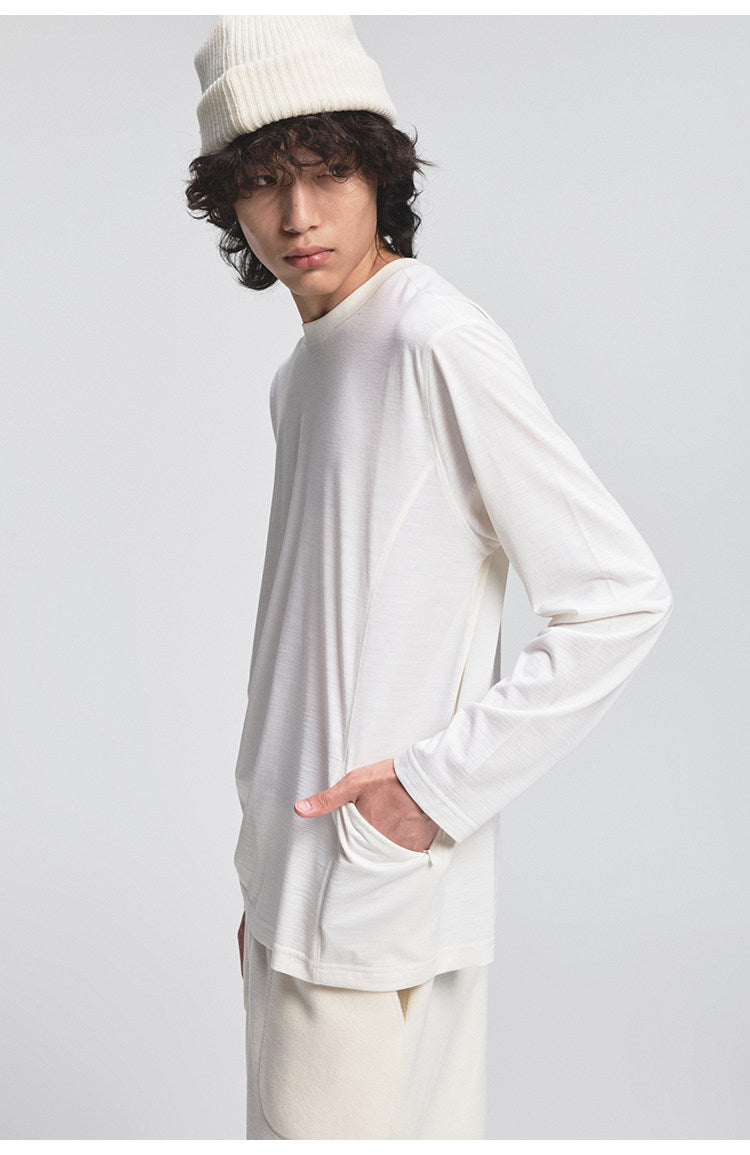 Fiber Blend Basic T-Shirt