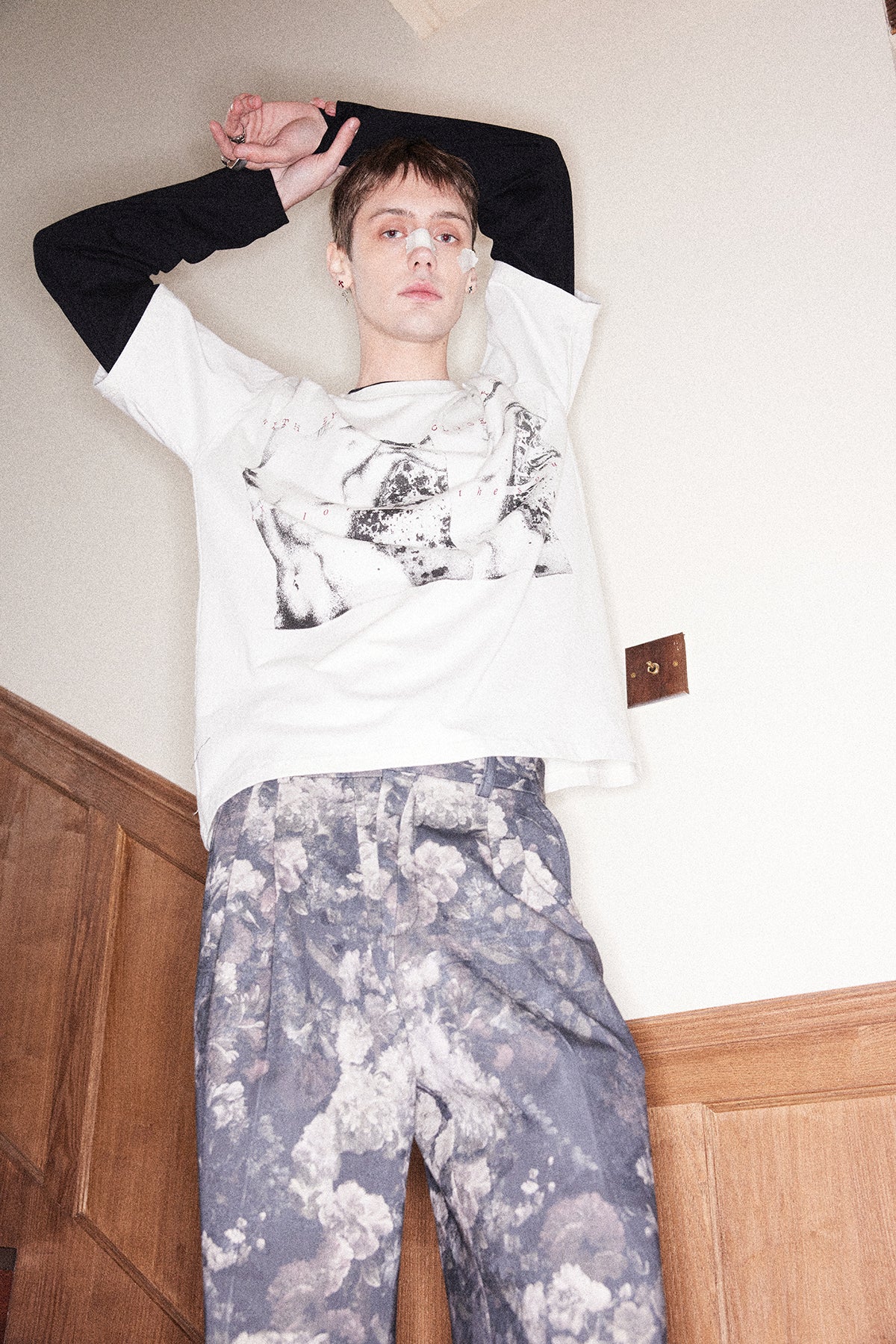 Faux Two-Piece T-Shirt