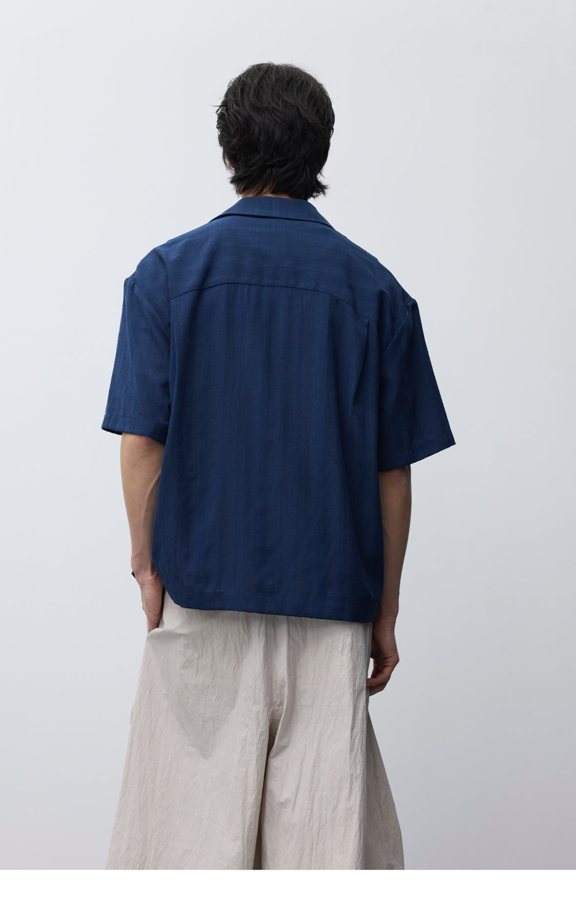 Square Collar Pocket Shirt