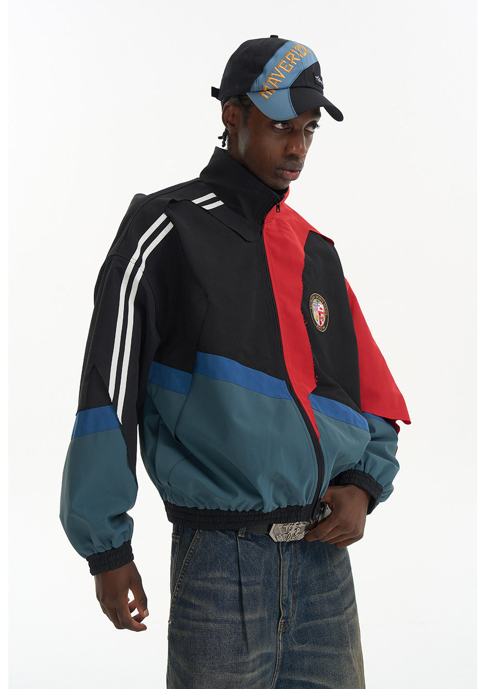 Color Block Sports Jacket