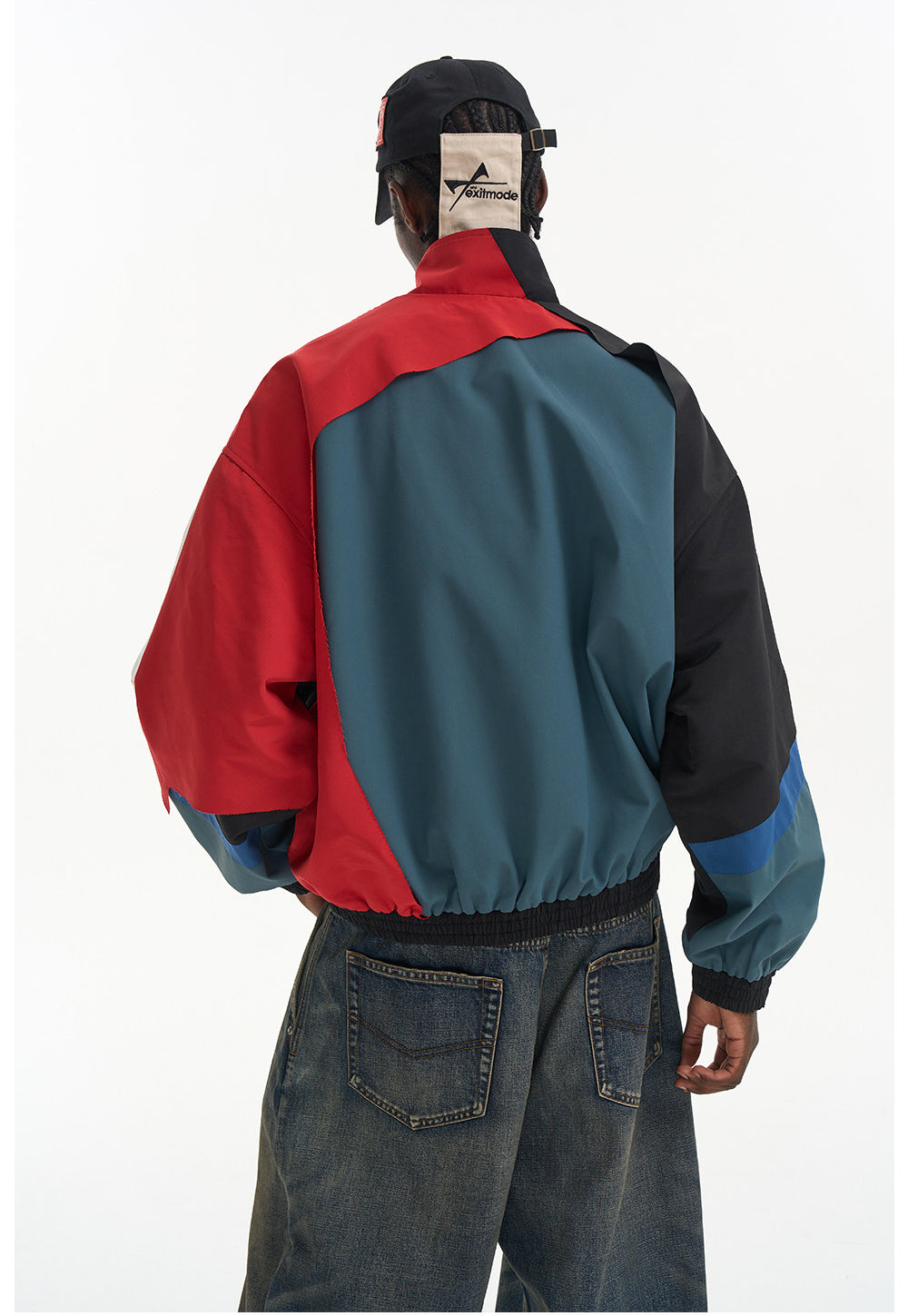 Color Block Sports Jacket