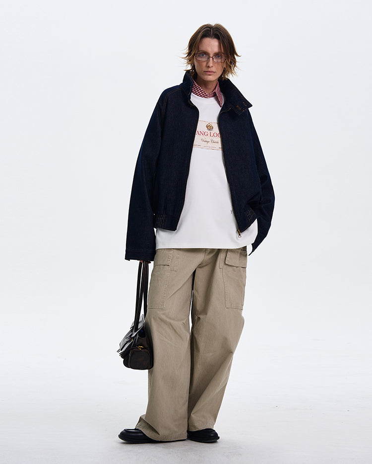 Harrington Denim Jacket