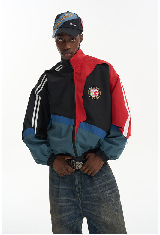 Color Block Sports Jacket
