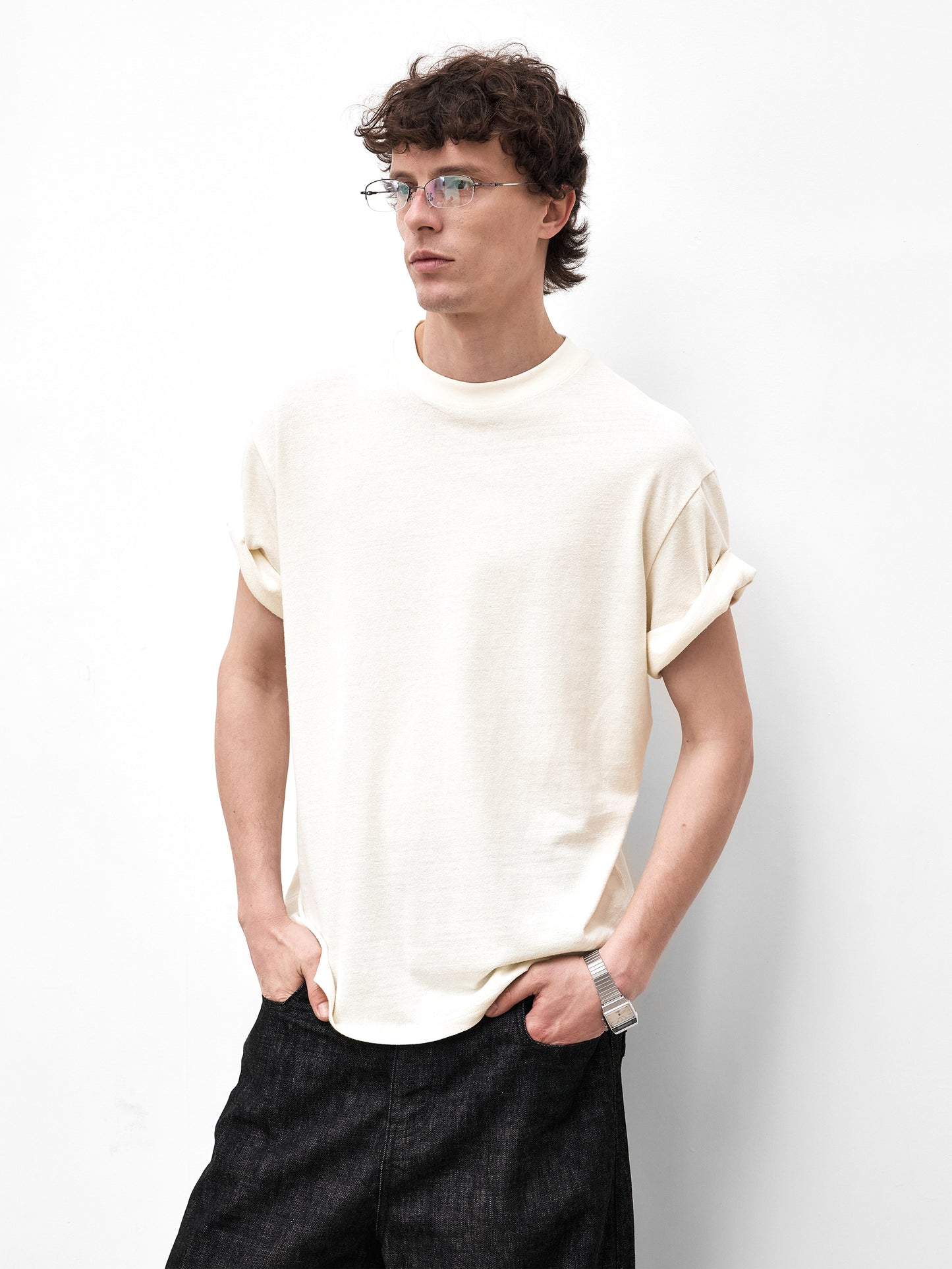 Silk Loose-Fit T-Shirt