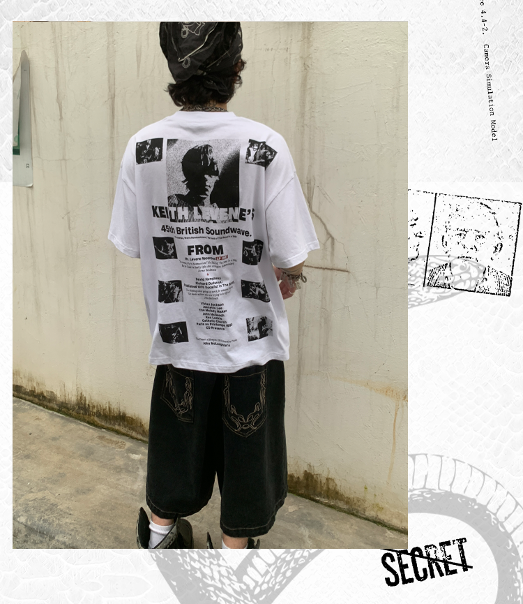 Punk Print T-Shirt