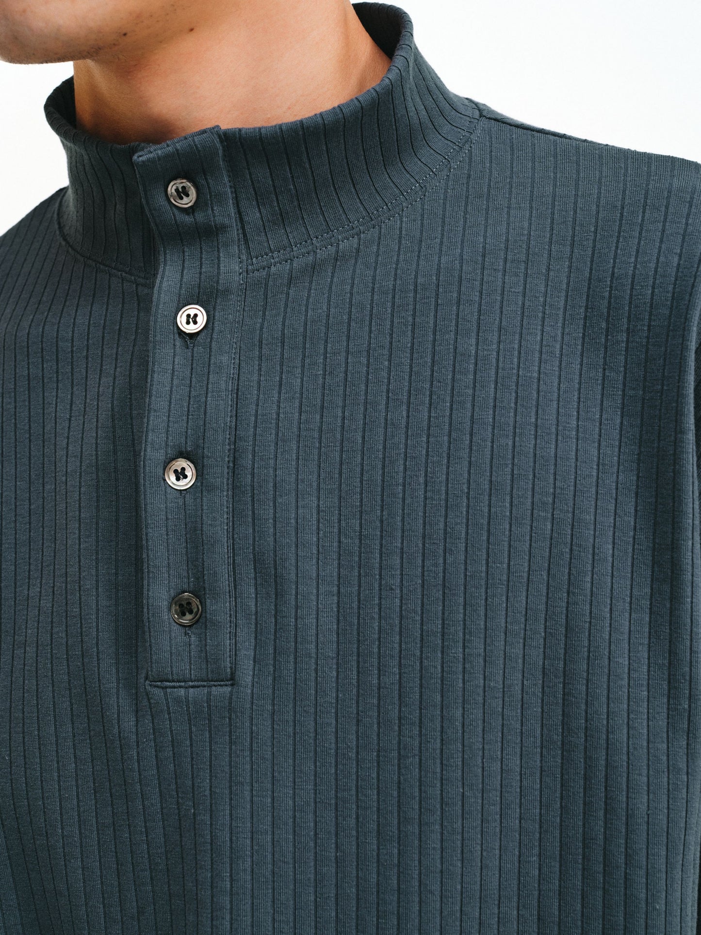 Half-High Collar Shirt