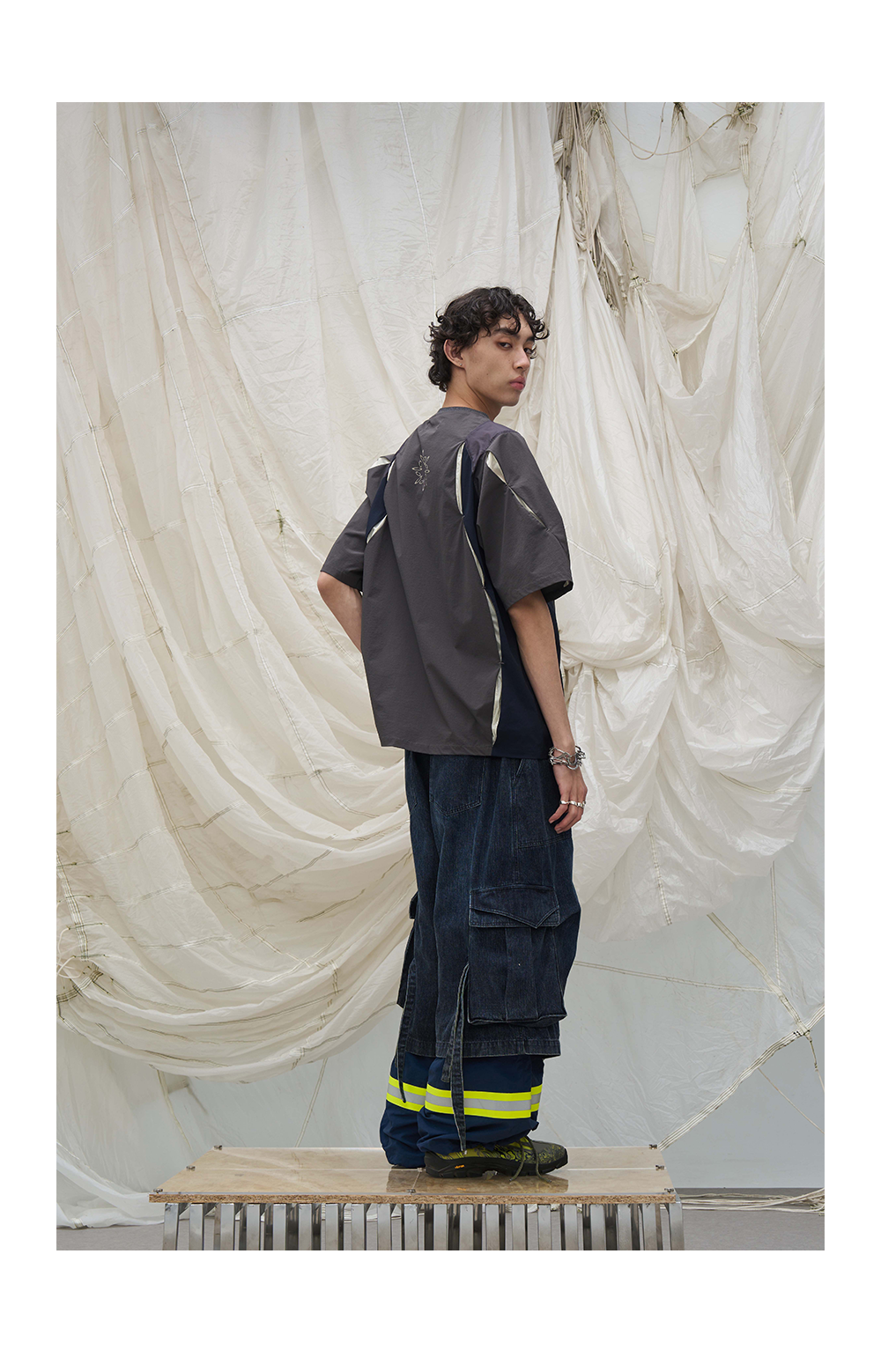 Nylon Workwear Casual Pants