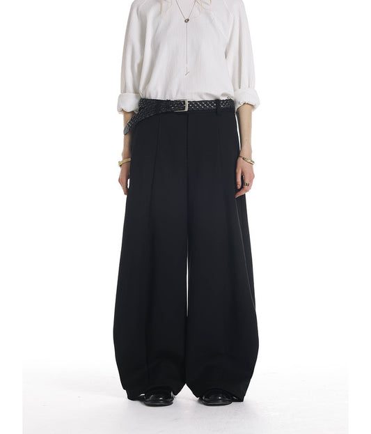 Draping Curve Casual Pants