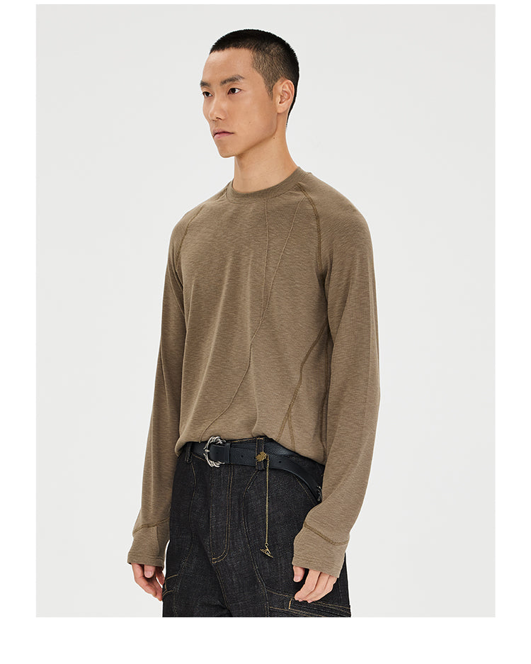 Fitted Drape T-Shirt