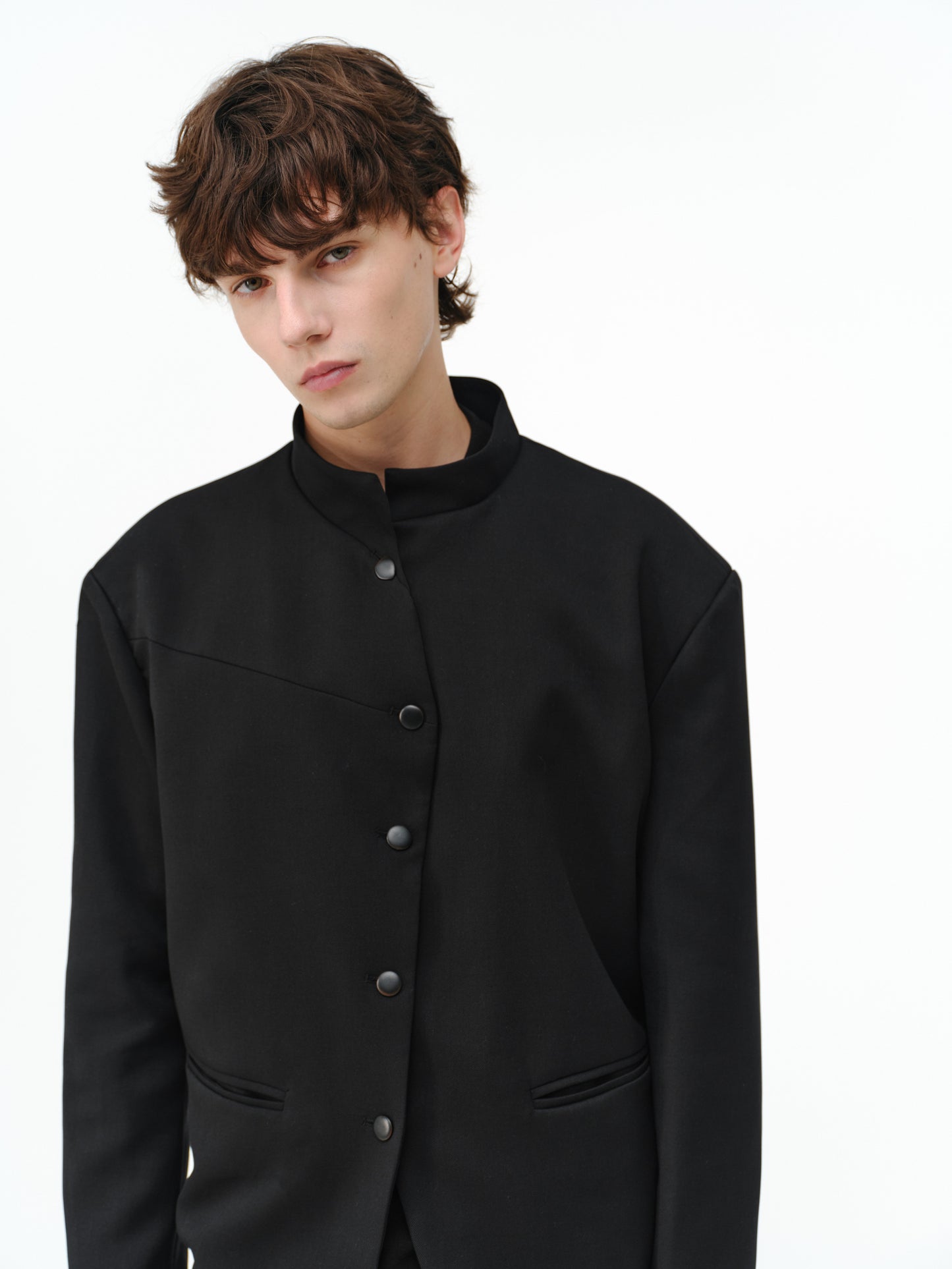 Custom-made stand-collar jacket