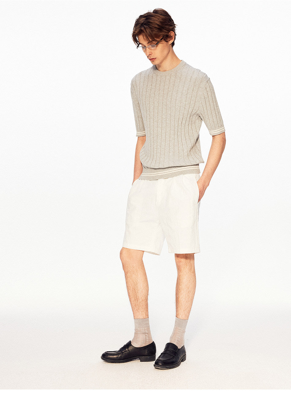 Loose-fit Non-slip Knitted Shirt