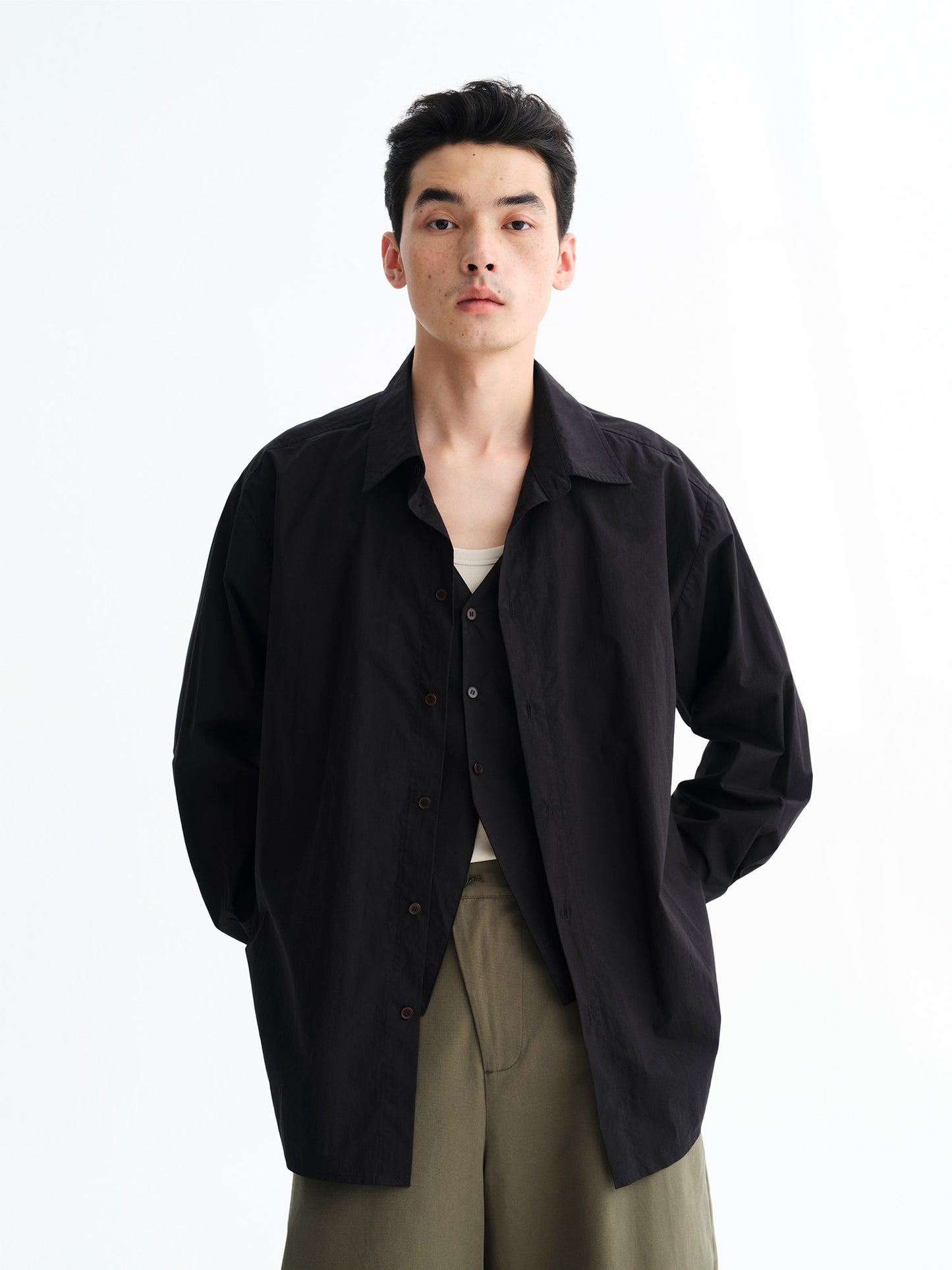 Cotton Casual Tailored Shirt